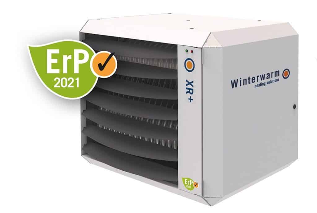Winterwarm air heating unit