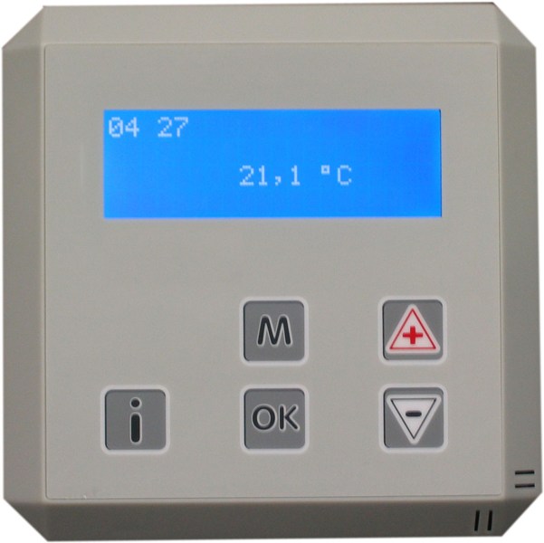 Winterwarm multi therm control for warm air heating units