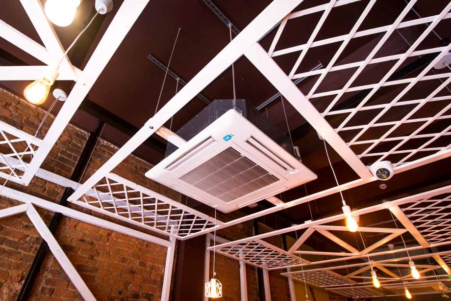 Air conditioning units in Elif Turkish Restaurant
