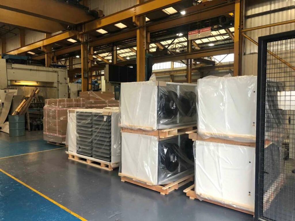 warm air heaters in factory sealed